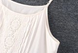 Tilly's Embroidered White Cotton Summer Dress