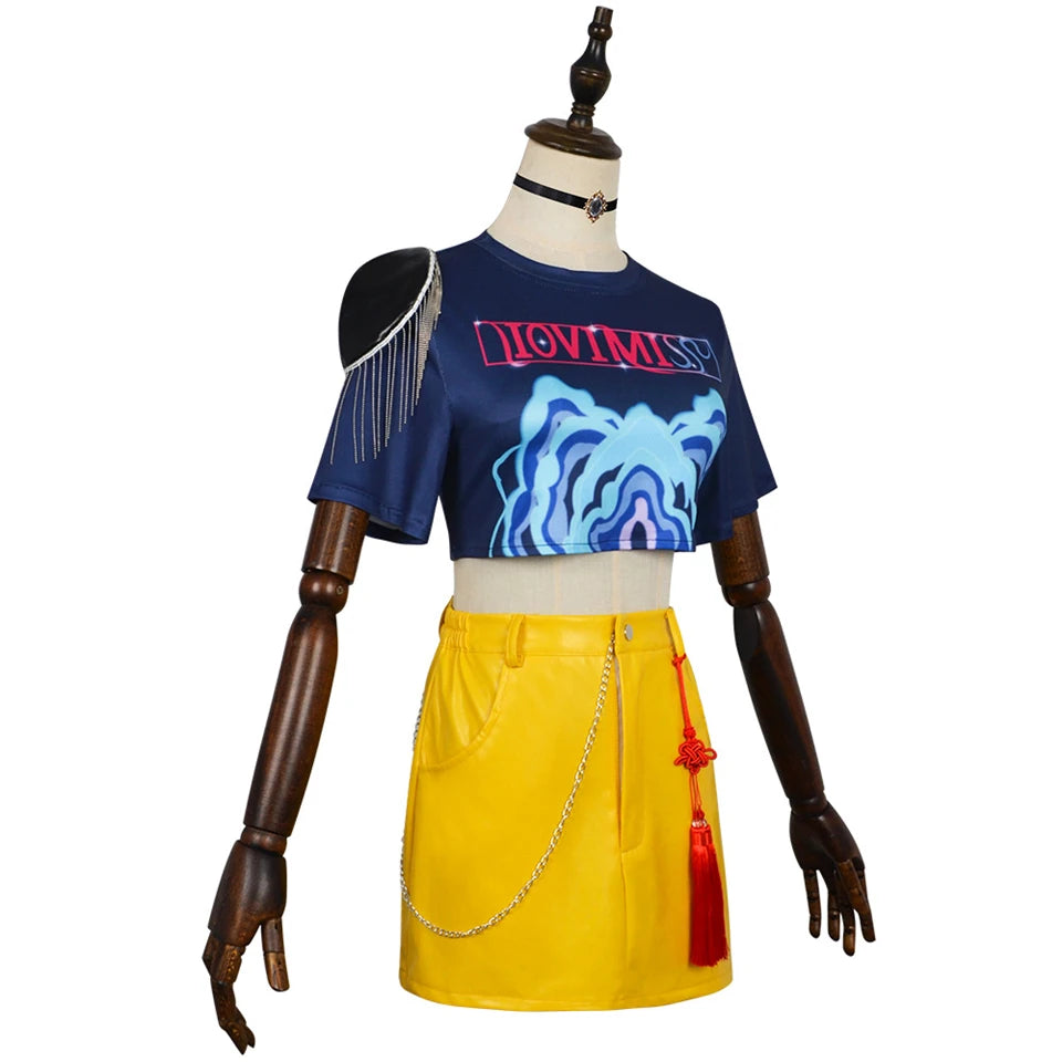 KPop Mira Zoey Rumi Demon Hunters Child Teen Adult Halloween Costumes