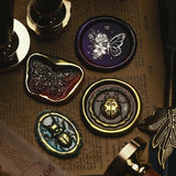 Insect Shaped Wax Seal Stamps Copper Head Embossed Sealing Stamp For DIY Cards Scrapbooking Wedding Invitation Decor ﻿