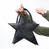 Black Star Clutch Bag