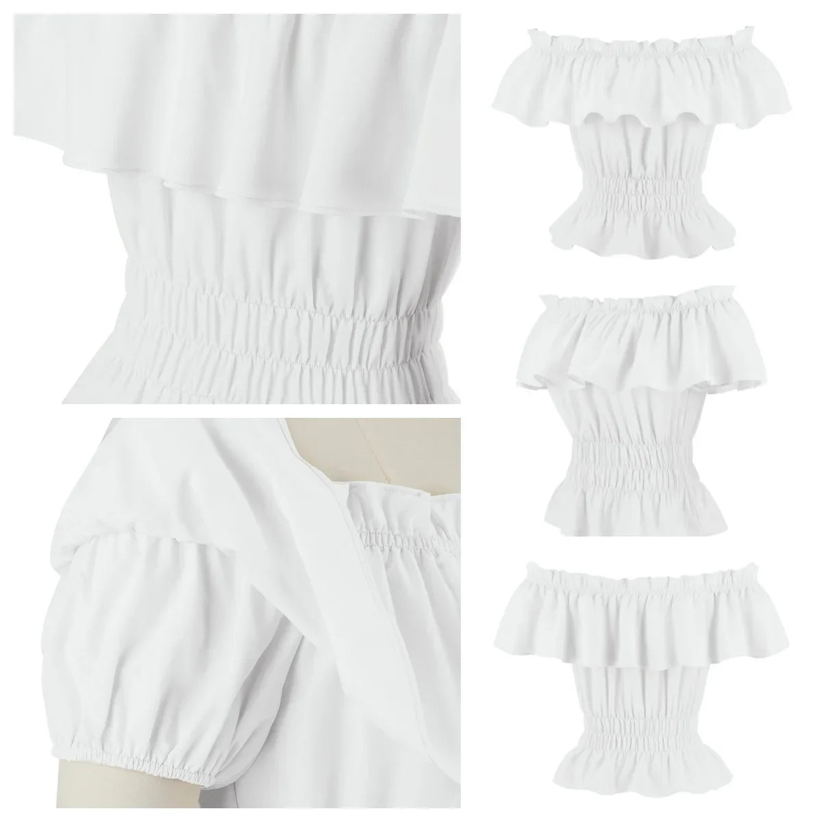 Peasant Blouses Steampunk Renaissance Medieval Shirts