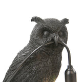 Owl Table Lamp Dark Academia Home Decor
