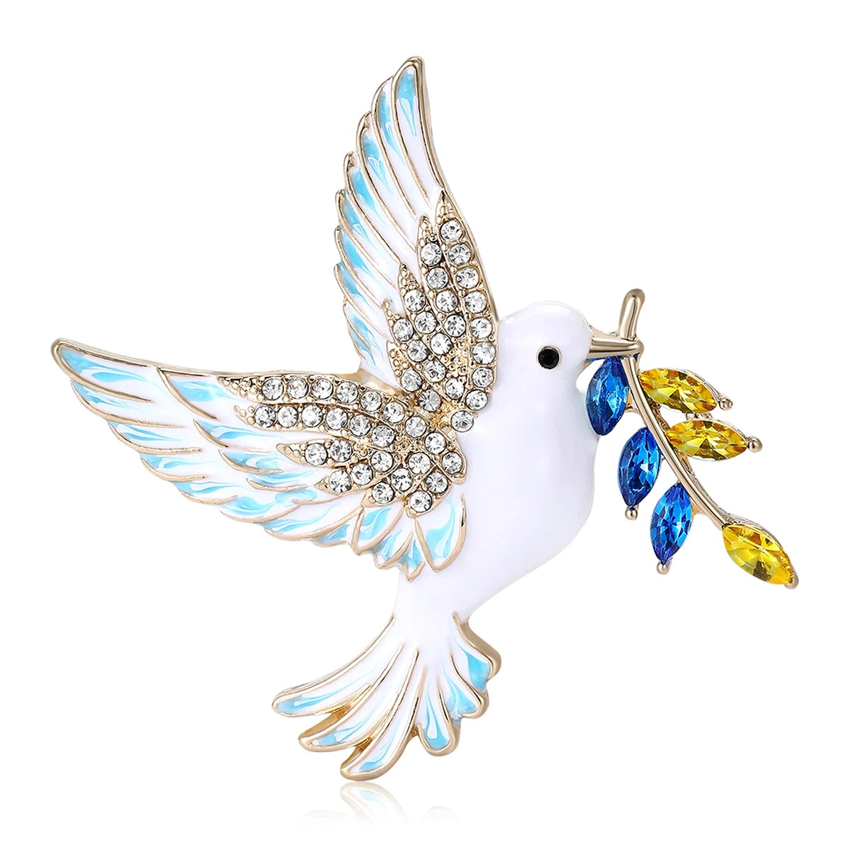 Peace Dove Brooches