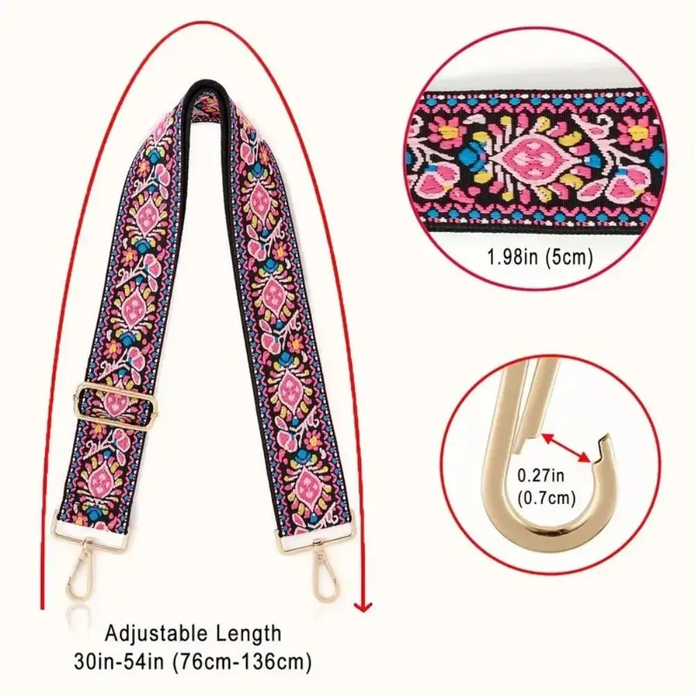 Detachable Boho Camera Strap Adjustable Replacement Messenger Bags Strap