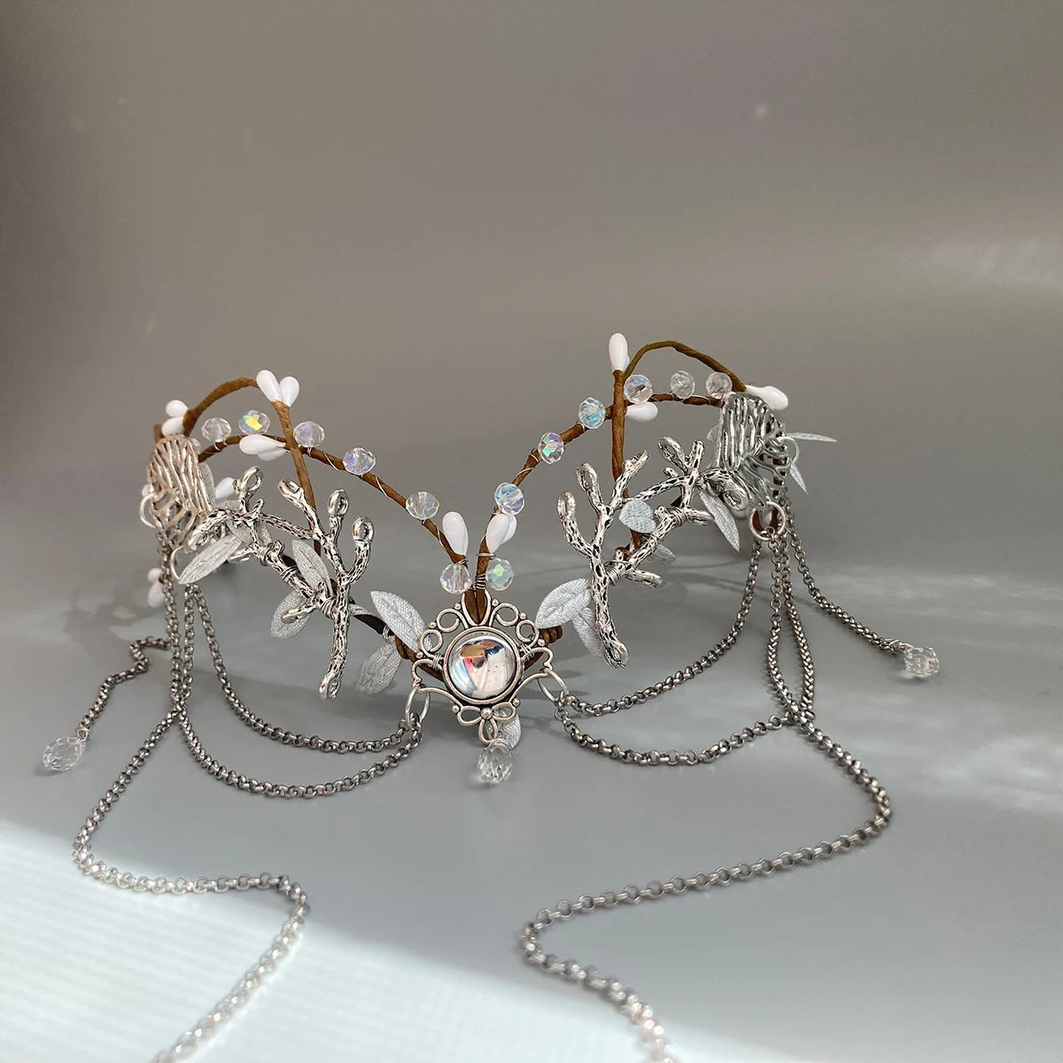 Woodland Elven Crown Fairy Forest Headpiece