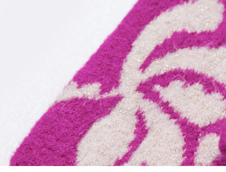 Tropical Winter Sweater Wool Mohair Blend