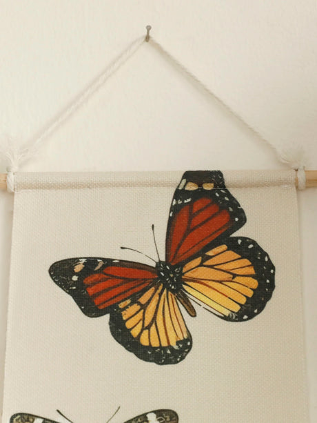 Butterfly Mushroom Tapestry Boho Home Decoration Wall Hanging