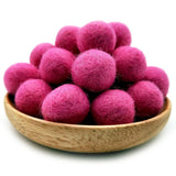 FIFTY 2cm Wool Felt Balls 100% Wool DIY Handmade Craft Supplies