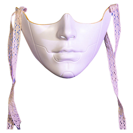 Liquid Half Face Mask Carnival Masquerade Cosplay Photography Props