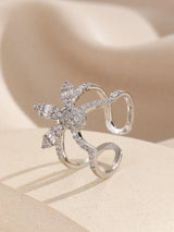 Zircon Nail Jewellery Wearable Art Finger Tip Rings