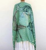 Wings Fantasy Shawl Scarf Festival Cloak Rave Accessories