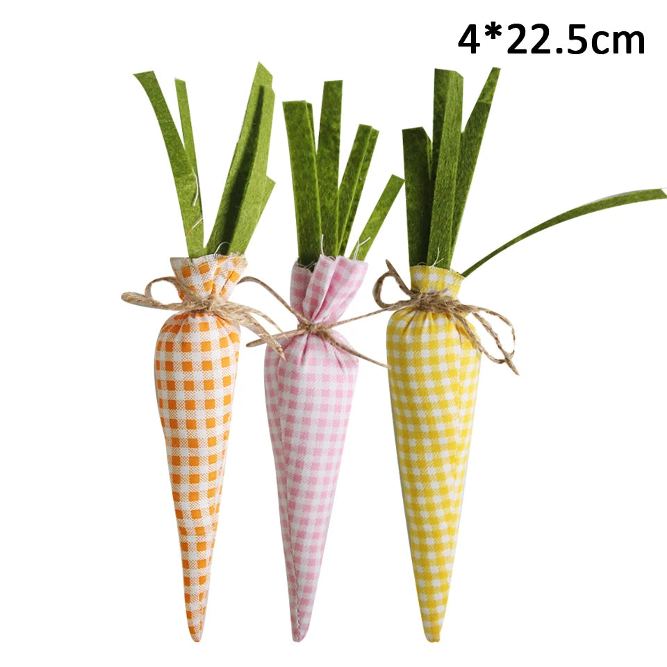 Carrot Easter Decorations, Ornaments, Craft Items