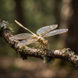 Handmade Dragonfly Ornament Tea Pet Decor Figurine