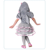 Boys and Girls Grey Shark Kids Outfits Book Week Costume Onsie Hoodie Halloween Fancy Dress Up Play Suit