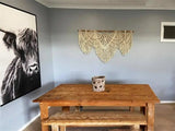 Large Macrame Wall Hanging Tapestry Bohemian Style Handwoven Tapestry For Home Decor Living Room Bedroom Background Decoration