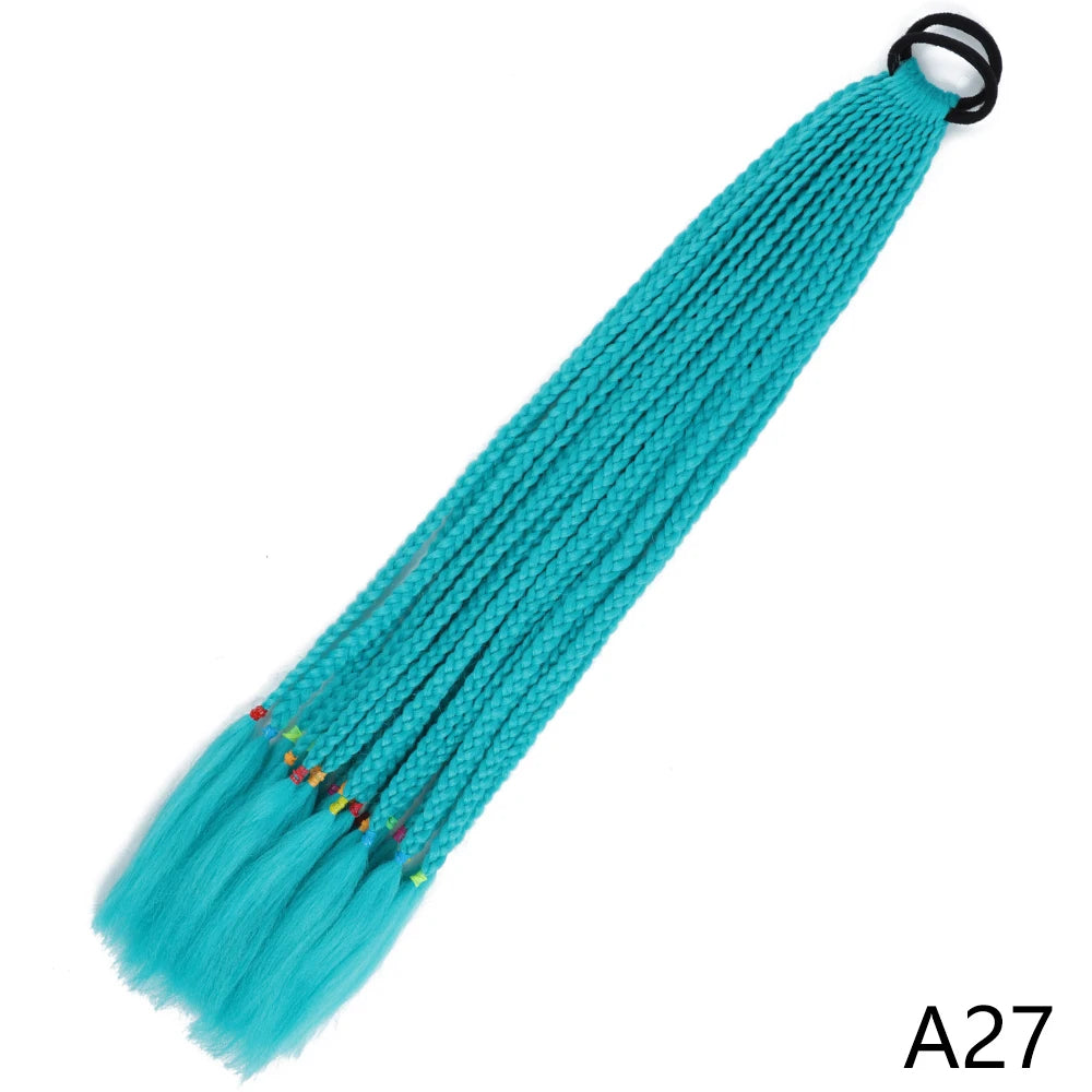 Long Braided Ponytail Hair Extensions 60CM