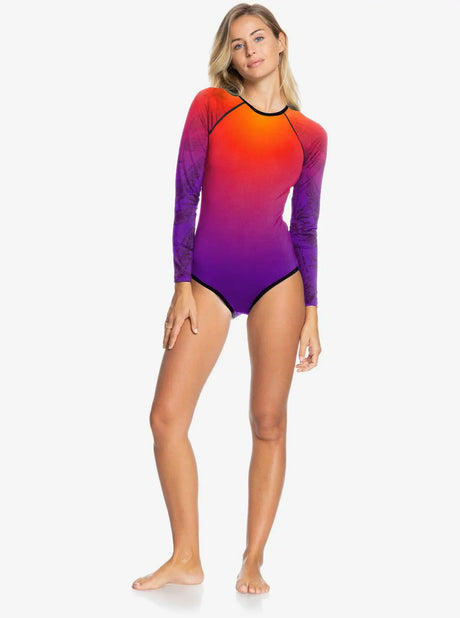 Long Sleeve Swimwear One-piece Surfing Swimsuit