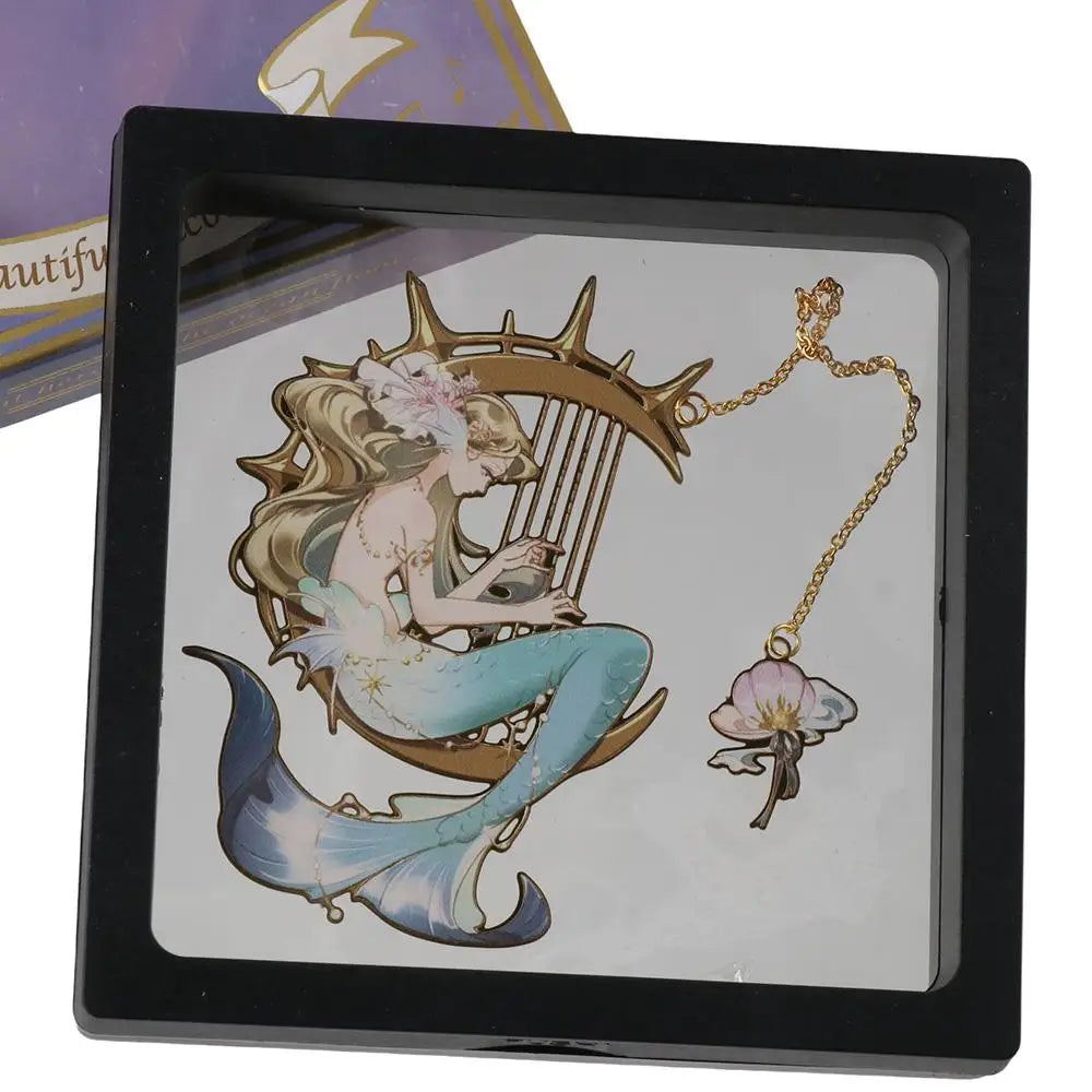 Mermaid Metal Bookmark for the Book Lover