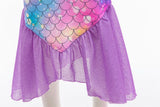 Little Girl Mermaid Ariel Princess Dress Halloween Cosplay Children's Birthday Party Costume