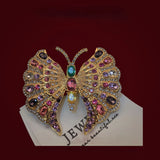 Tsar's Treasure Butterfly Brooch