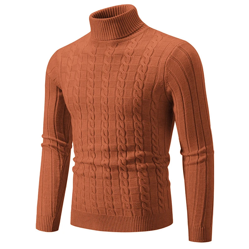 Woodsman Turtleneck Pullover Knit Sweater