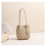 Straw Tassel Shoulder Bags Vacation Beach Bags Boho Travel Tote
