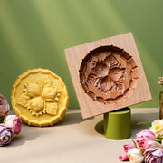 Even More Wooden Cookie Moulds Embossed Biscuit Press Cutter Moulds, Fish, Tiger, Horse, Squirrel, Seasonal