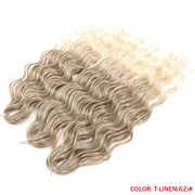 Ombre Rainbow 24 Inch Synthetic Hair Wave Braiding Hair Extensions
