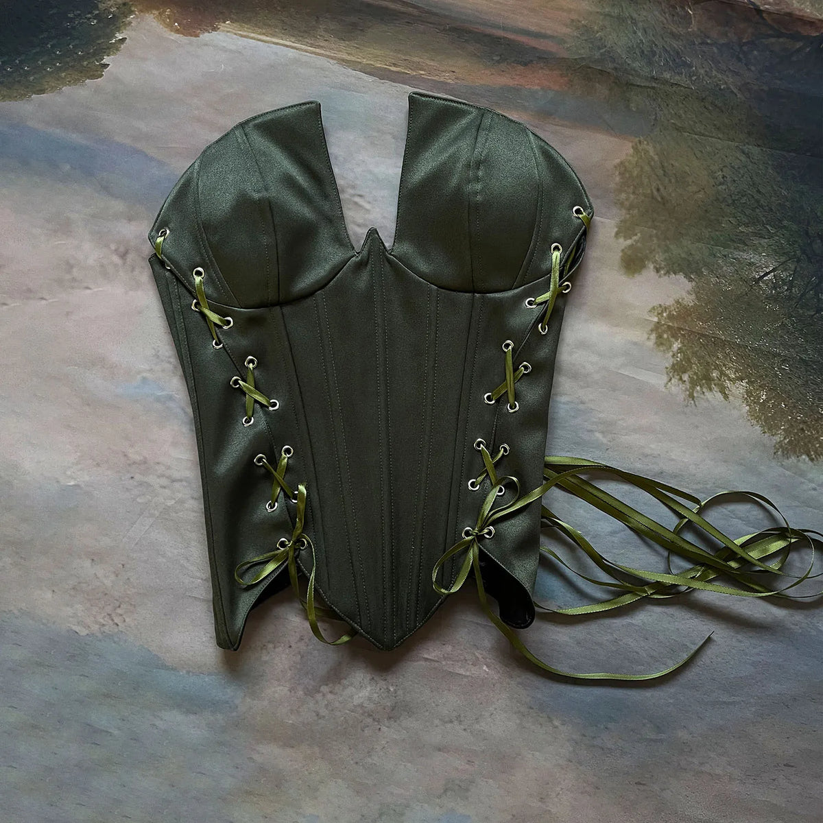 Glindarella's Satin Corsets
