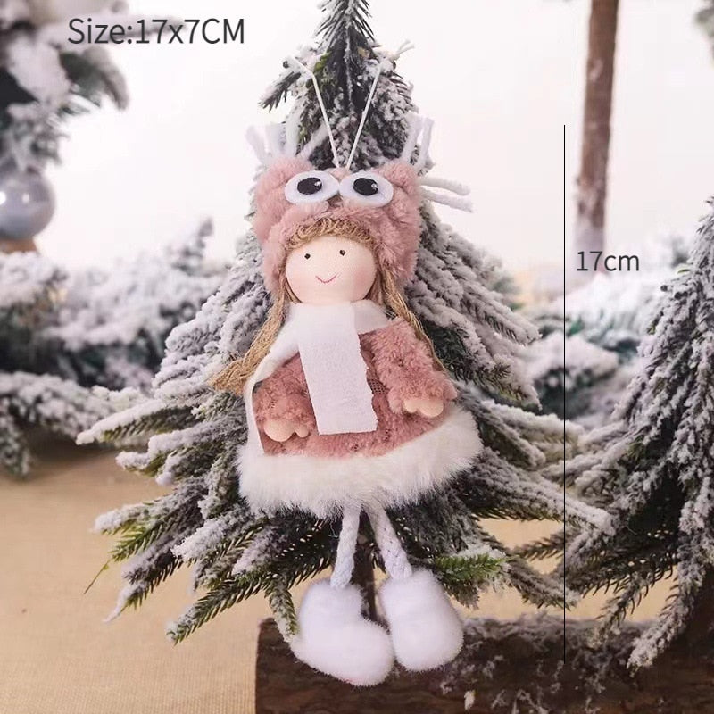 Christmas Angel Doll Xmas Tree Ornaments