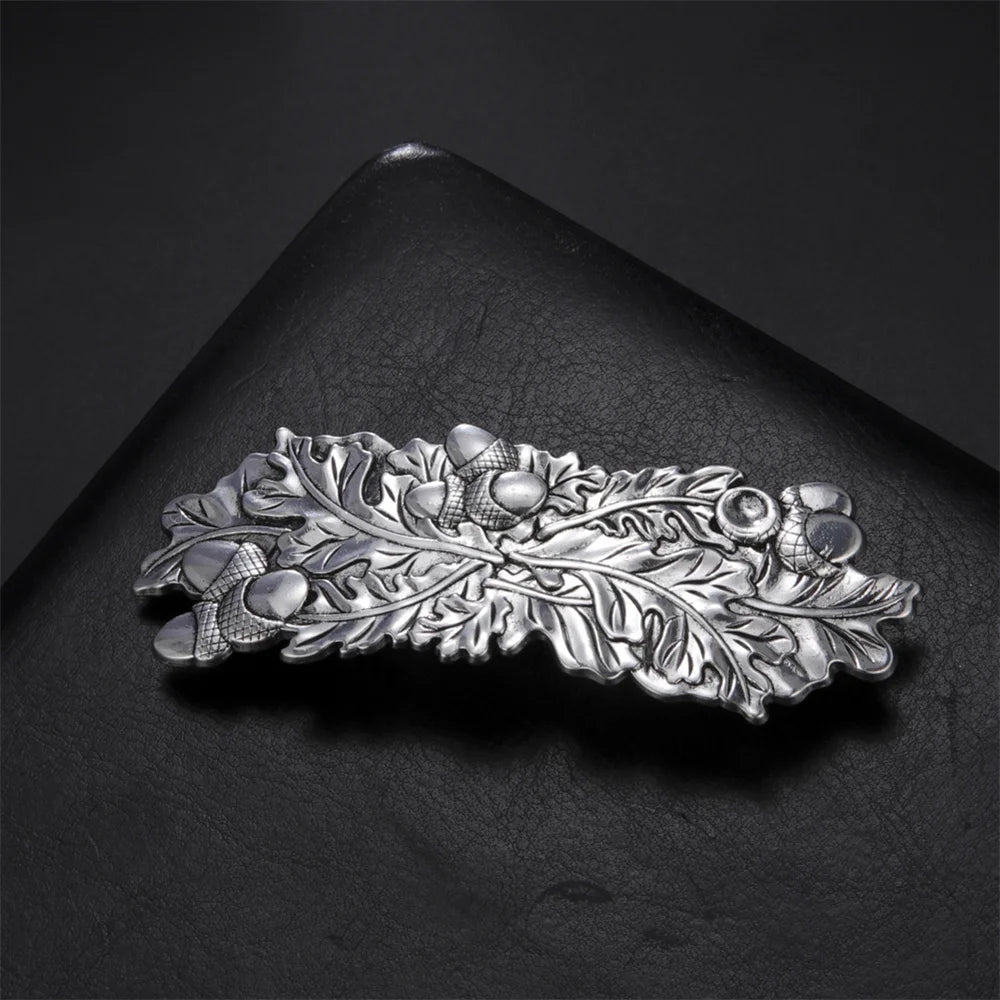 Acorn Wisdom Hair Clip Barrette