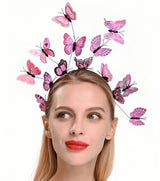 Fluttering Butterfly Headband Spring Fascinator