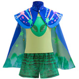 Boys Halloween Cosplay Alien Movie Elio Kids Costume