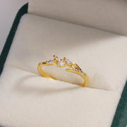 Sweet and Dainty Colourful Zircon Rings Gift Idea