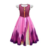 Hocus Pocus 2 Costume Girls Sanderson Sisters Children Sarah Witch Dress