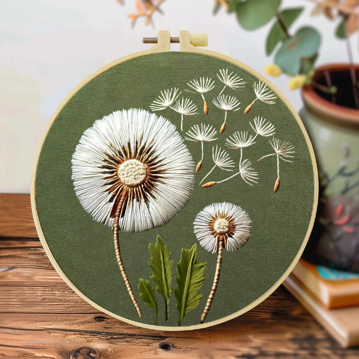Dandelions DIY Embroidery Kit for Beginners