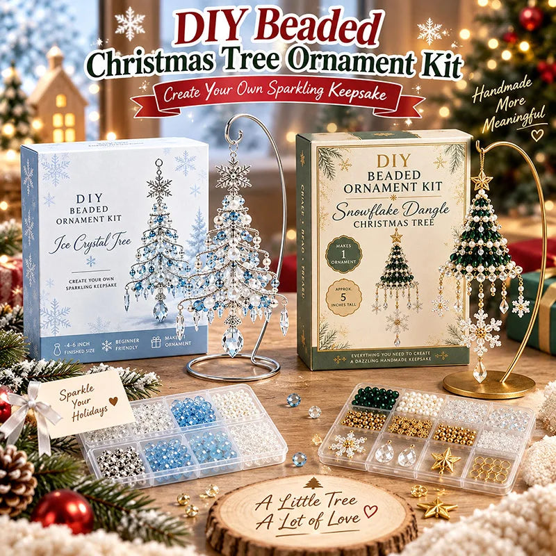 DIY Beading Christmas Tree Hanging Ornament Kit