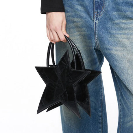 Black Star Clutch Bag