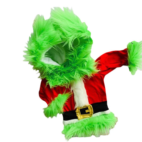 Grinch Costume Kids Boys Girls Christmas Cosplay Costume Set