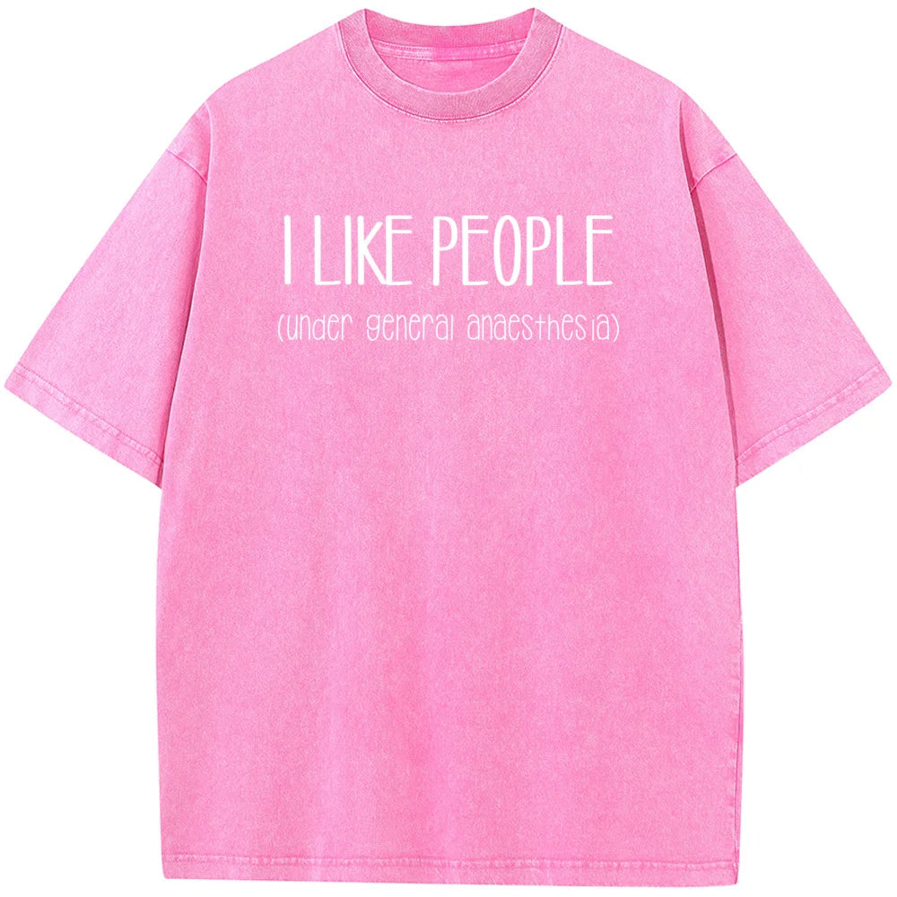I Like People Under General Anesthesia Men's T-shirt