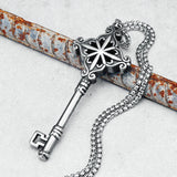 The Viscount's Treasury Key Necklace Stainless Steel Pendant