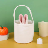Velvety Easter Egg Hunt Rabbit Bags