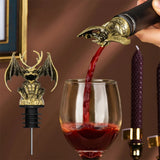 Gargoyle 2-in-1 Wine Pourer and Bottle Stopper Bar Tools Wine Aerators