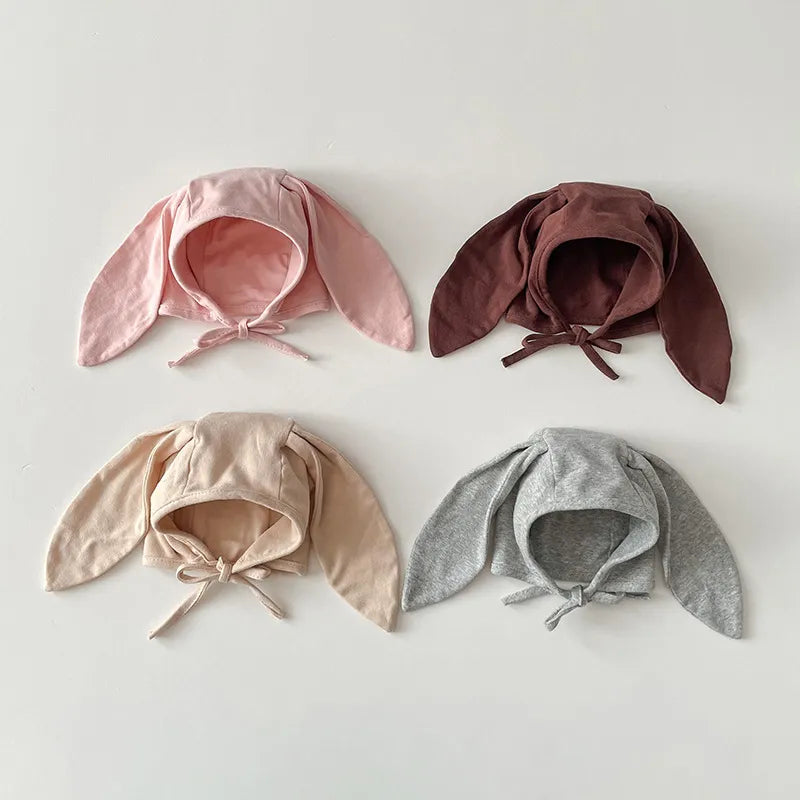 Cotton Baby Bunny Bonnets Long Ears Infant Hat