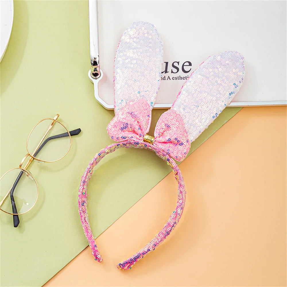 Sparkly Easter Bunny Headbands