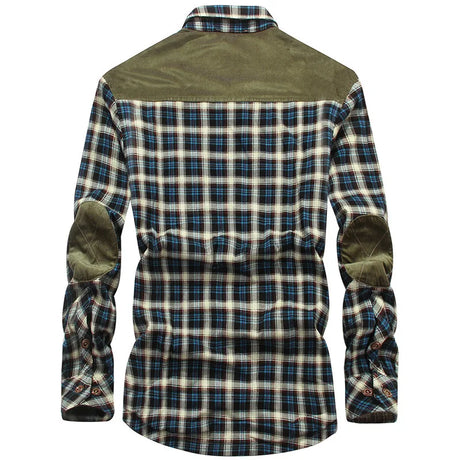 Woodsman Plaid Fleece Shirts Lightweight Jackets