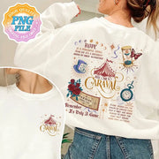 Remember It's Only Game Sweatshirt Caraval Series Bookish Two-sided Pullover Book Fans Jumper