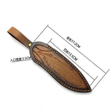 17CM Genuine Leather Knife Sheath Scabbard Tool Cover