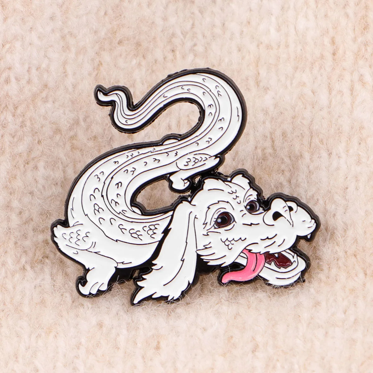 Neverending Story Falkor Luck Dragon Enamel Pins Brooches Badge Lapel Pin