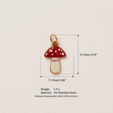 Woodland Cottage Pendant Charms for DIY Jewellery Making